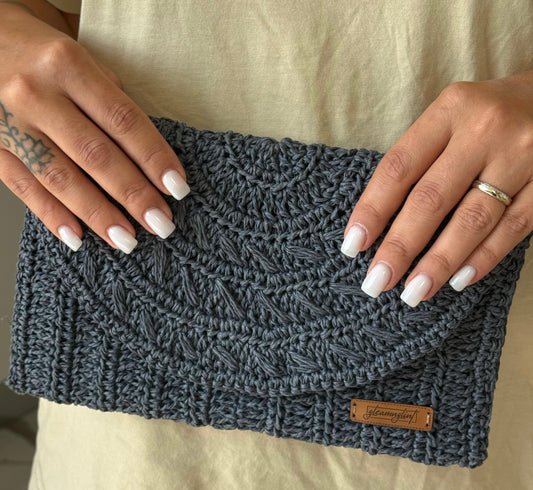 Navy Blue Clutch